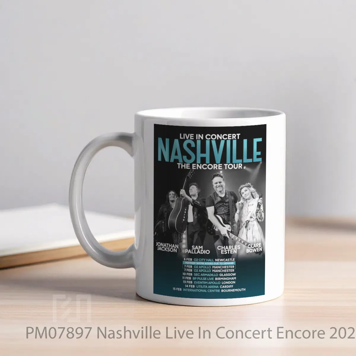 Mug Nashville Live In Concert Encore 2026 Uk Arena Tou MPM07897 - All-side / Desain