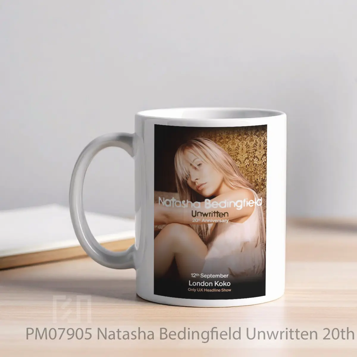 Mug Natasha Bedingfield Unwritten 20th Anniversary 202 MPM07905 - All-side / Desain