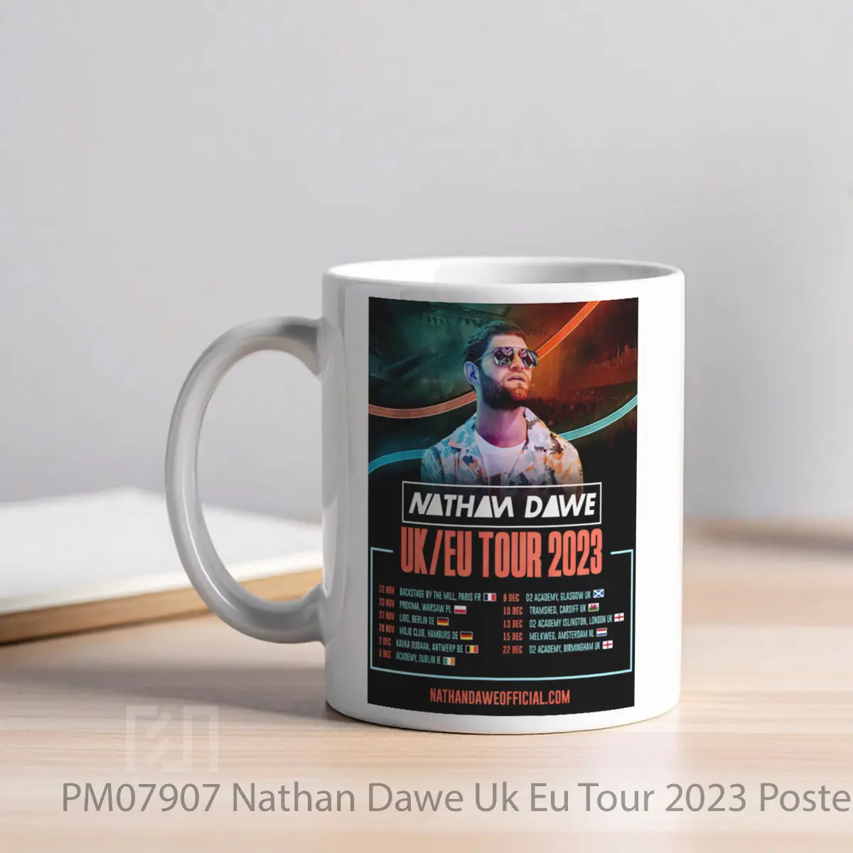 Mug Nathan Dawe Uk Eu Tour 2023 MPM07907 - All-side / Desain