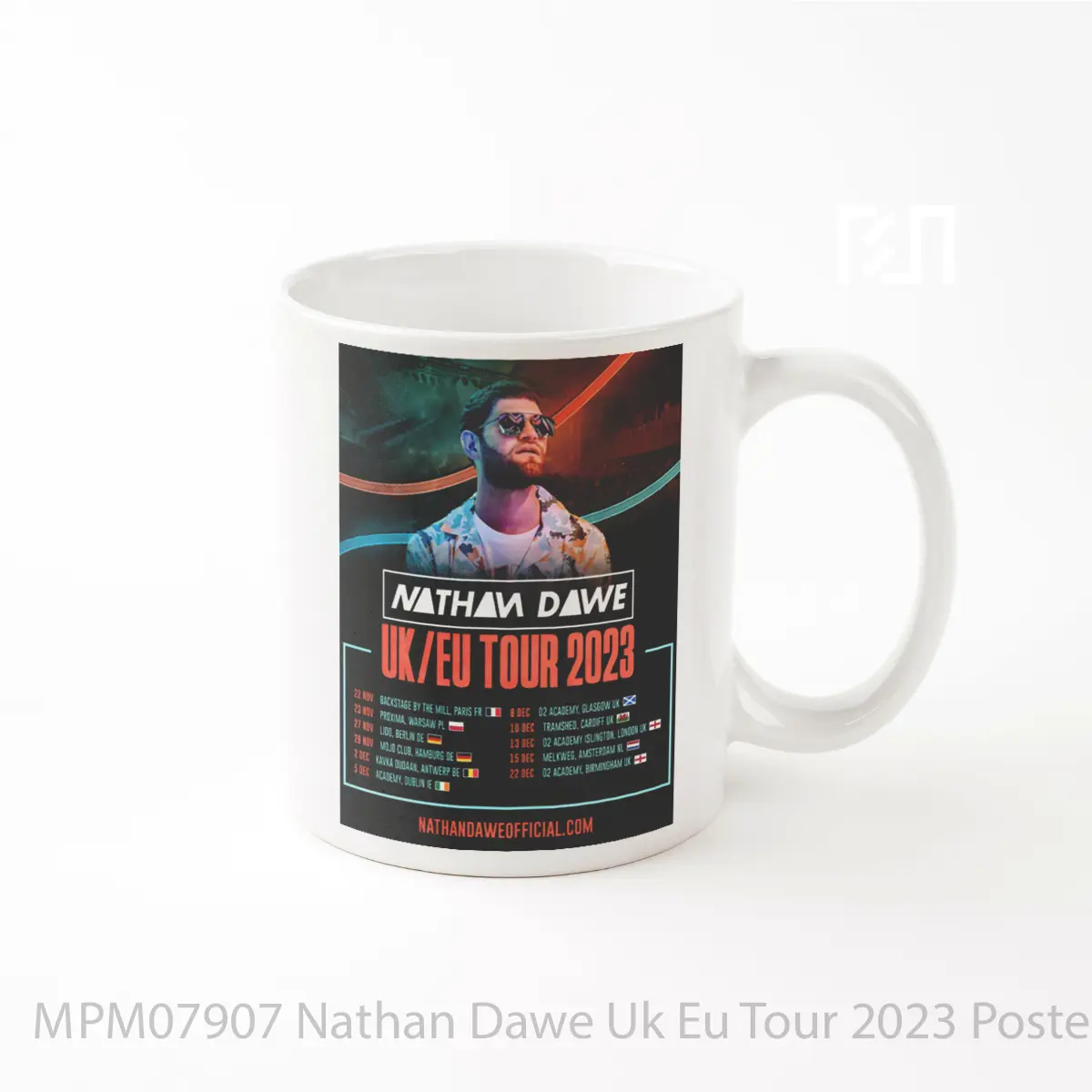 Mug Nathan Dawe Uk Eu Tour 2023 MPM07907