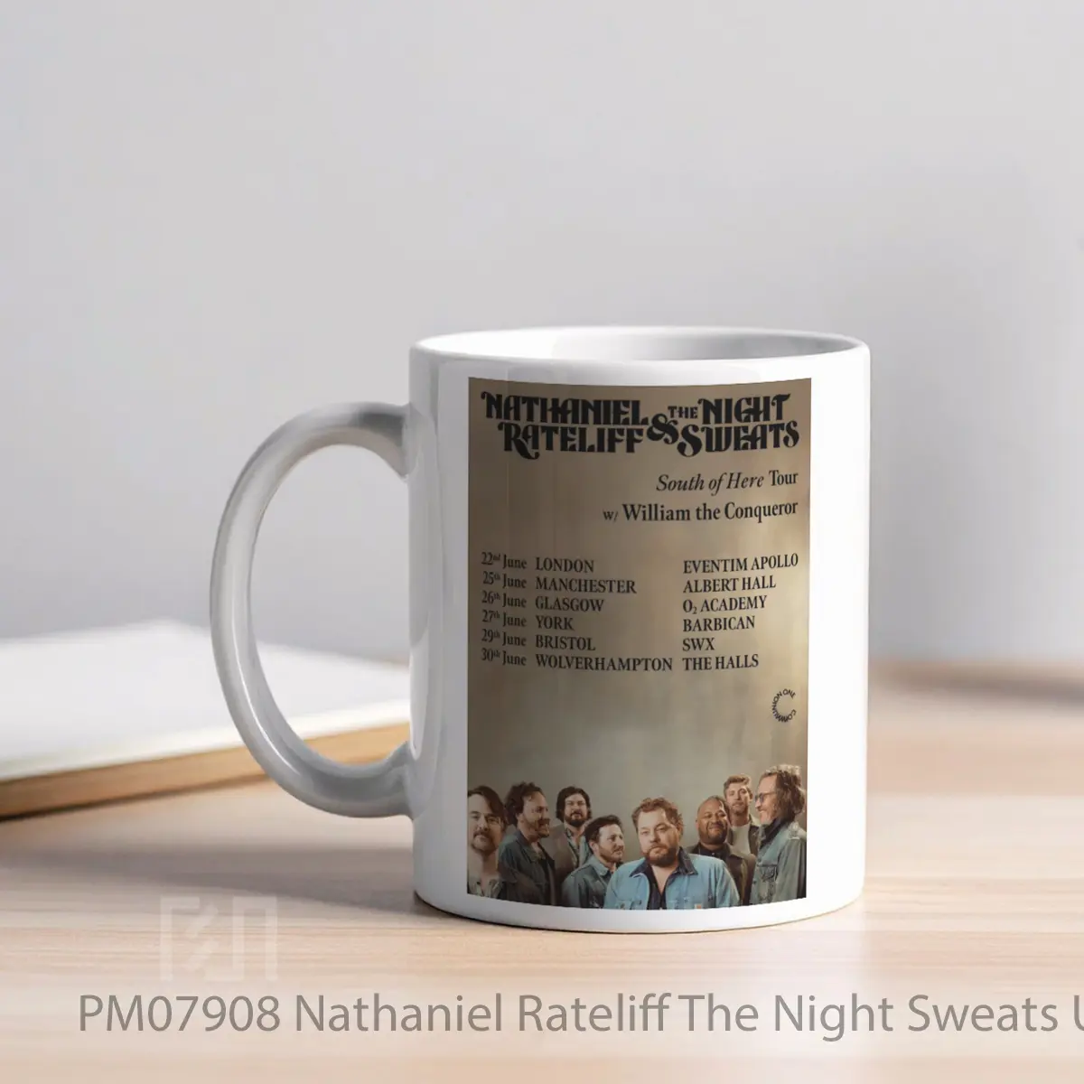 Mug Nathaniel Rateliff The Night Sweats Uk Tour 2024 MPM07908 - All-side / Desain