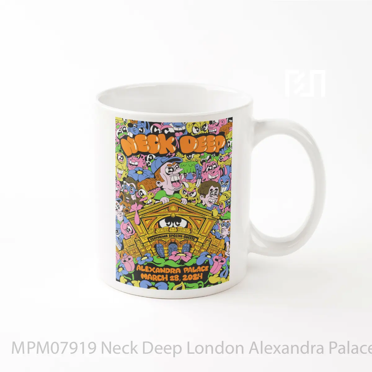 Mug Neck Deep London Alexandra Palace March 2024 MPM07919