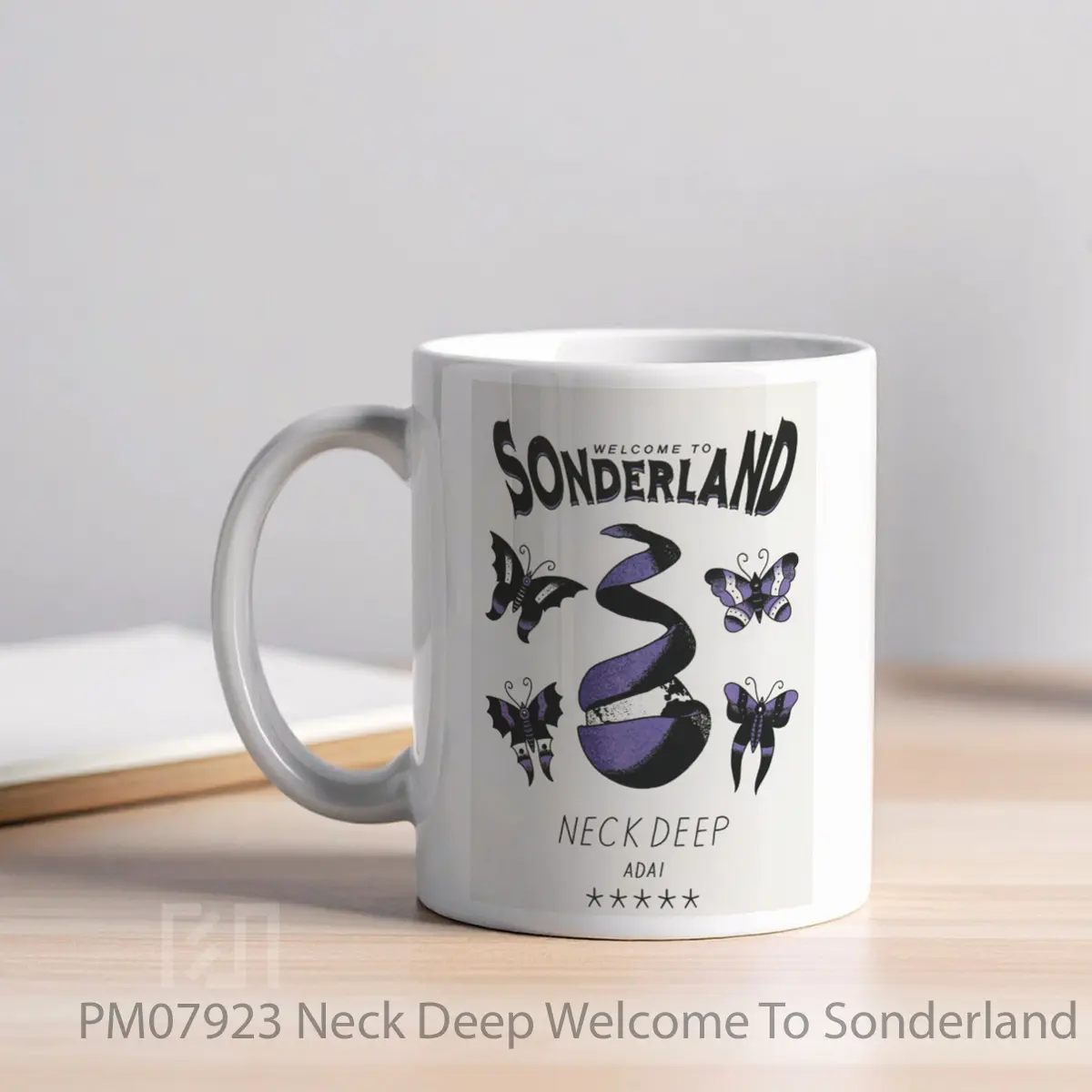 Mug Neck Deep Welcome To Sonderland MPM07923 - All-side / Desain