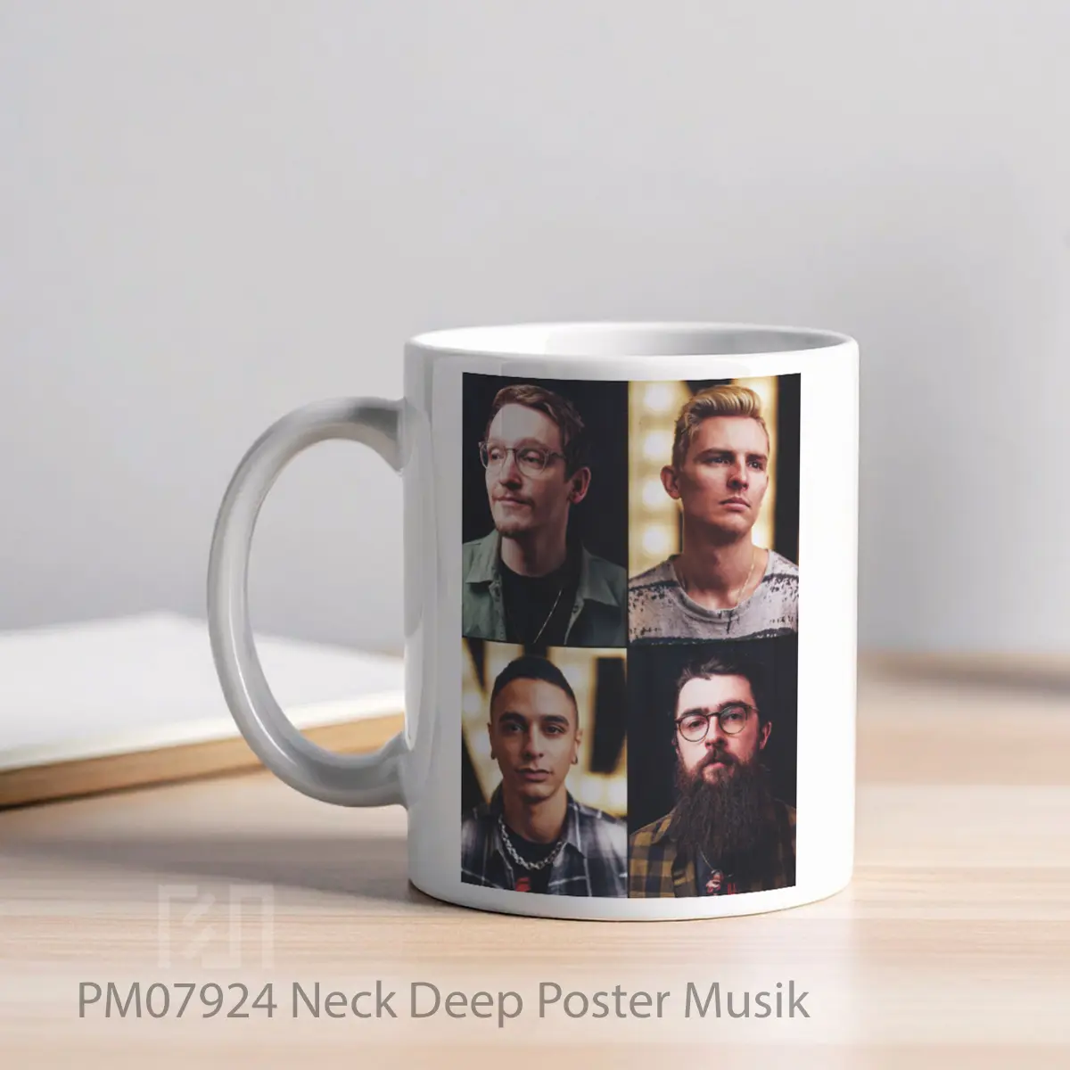 Mug Neck Deep MPM07924 - All-side / Desain