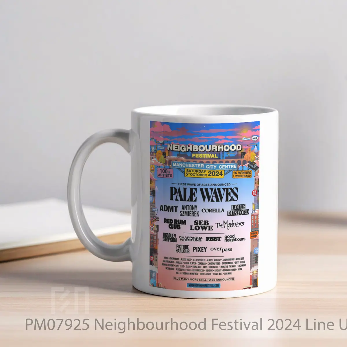 Mug Neighbourhood Festival 2024 Line Up MPM07925 - All-side / Desain