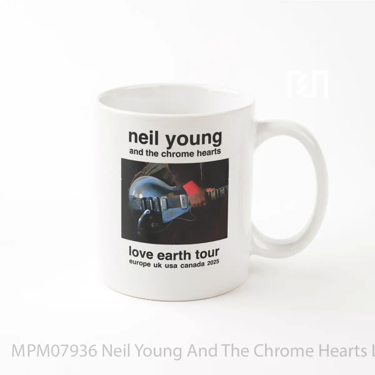 Mug Neil Young And The Chrome Hearts Love Earth World Tour 2025 MPM07936