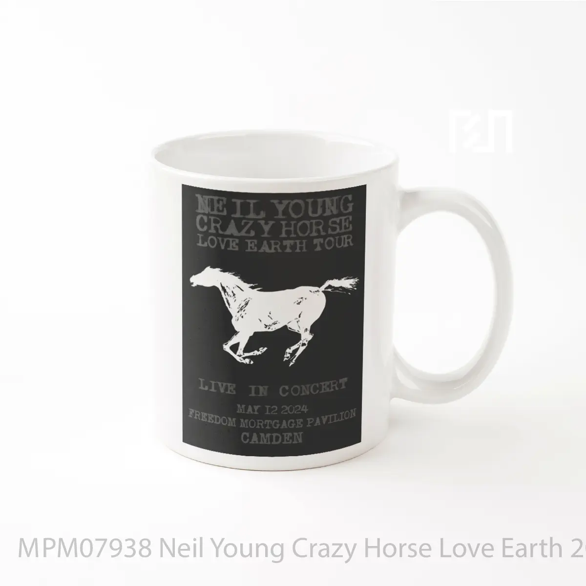 Mug Neil Young Crazy Horse Love Earth 2024 Tour Camden Freedom Mortgage Pavilion MPM07938