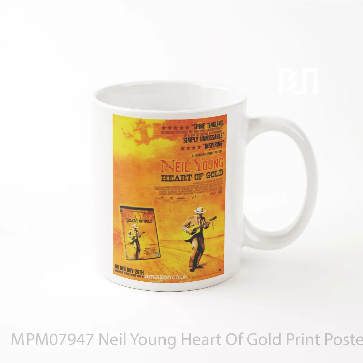 Mug Neil Young Heart Of Gold Print MPM07947