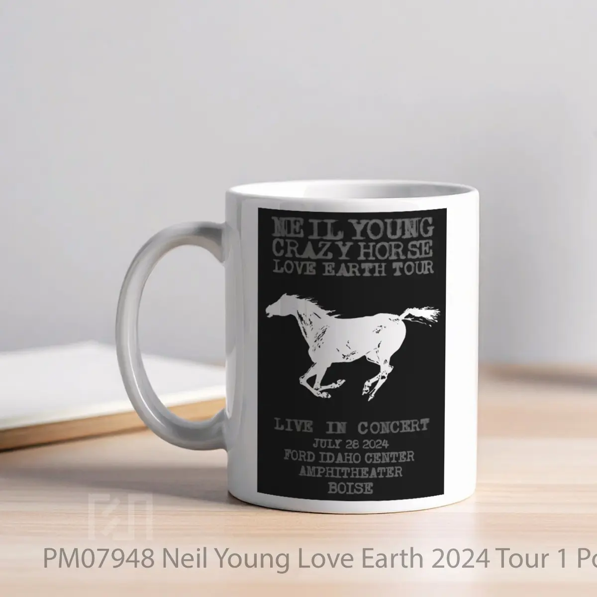 Mug Neil Young Love Earth 2024 Tour 1 MPM07948 - All-side / Desain