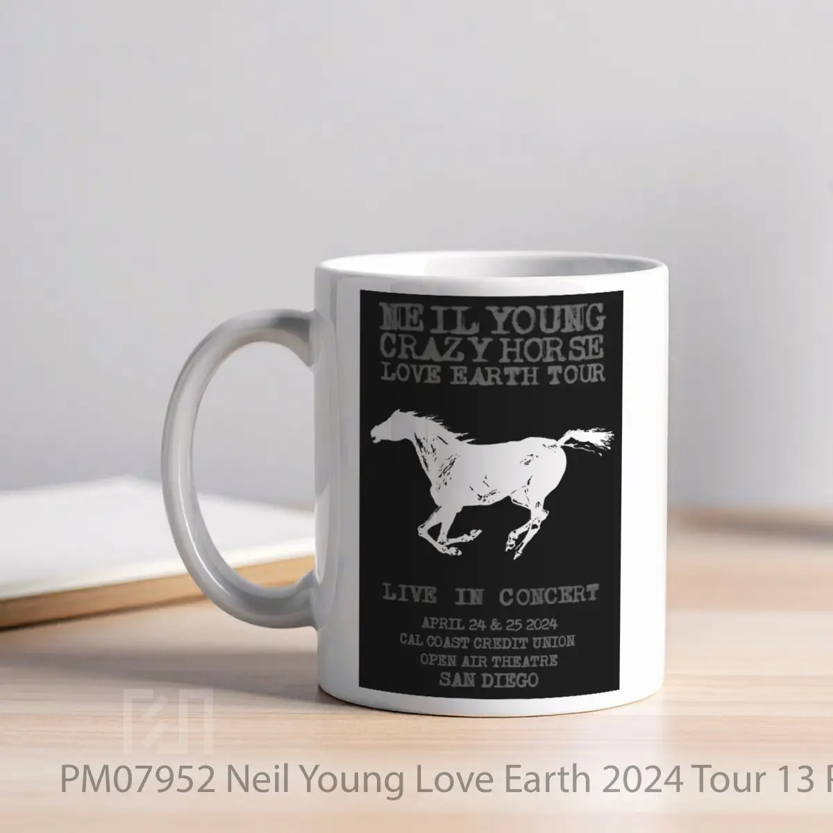 Mug Neil Young Love Earth 2024 Tour 13 MPM07952 - All-side / Desain