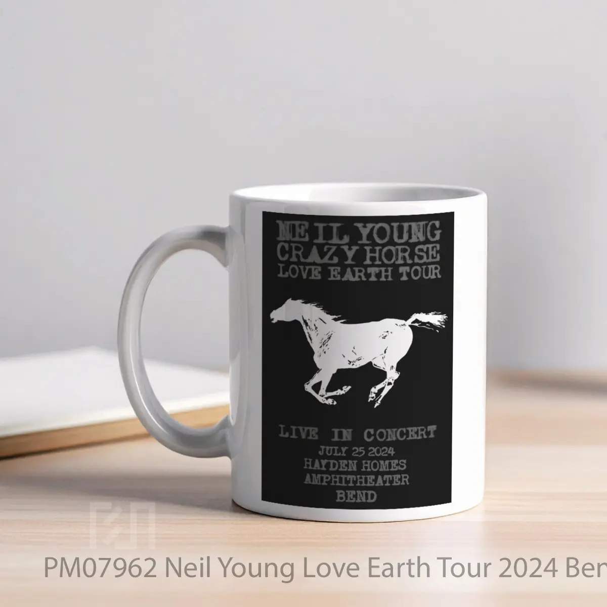 Mug Neil Young Love Earth Tour 2024 Bend MPM07962 - All-side / Desain