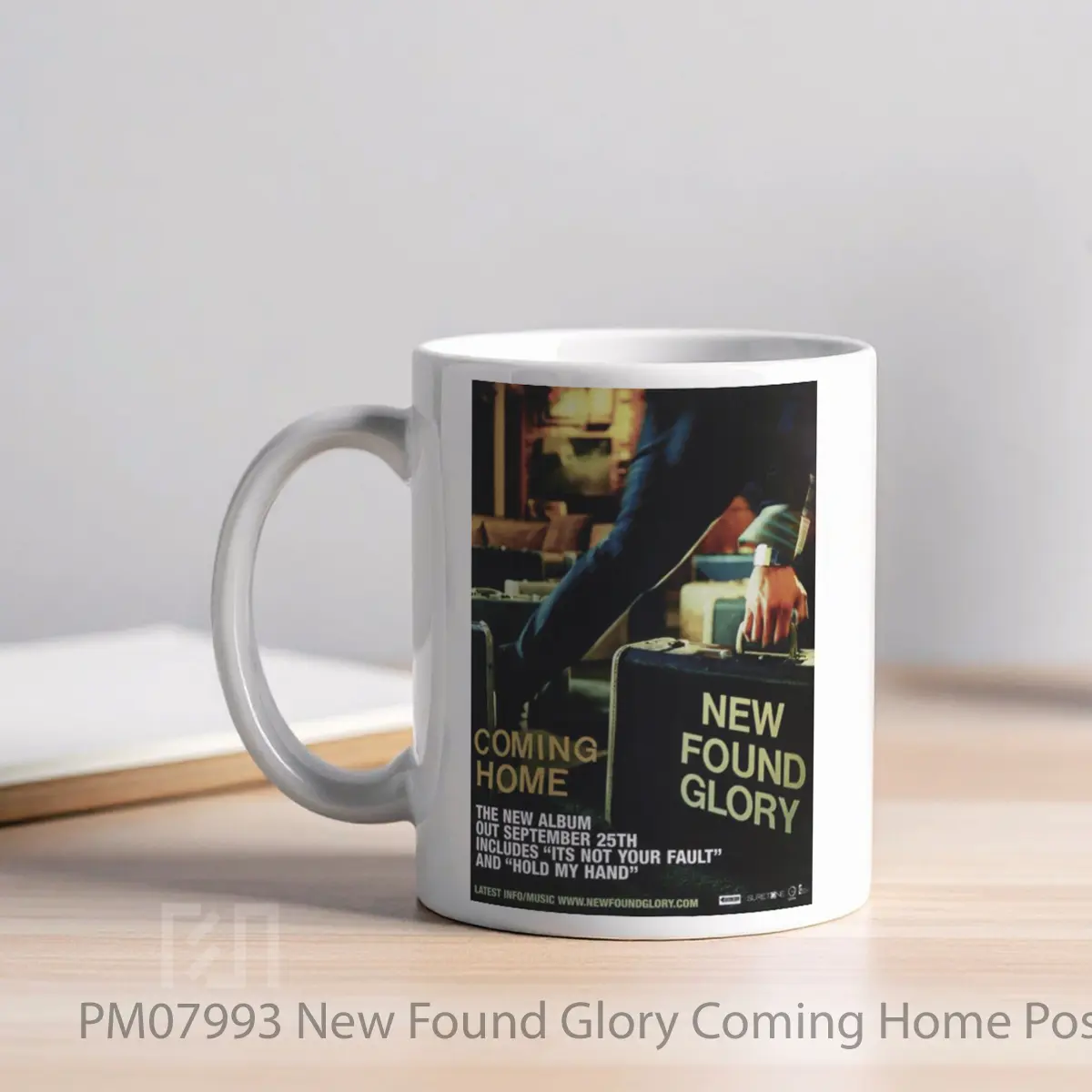 Mug New Found Glory Coming Home MPM07993 - All-side / Desain