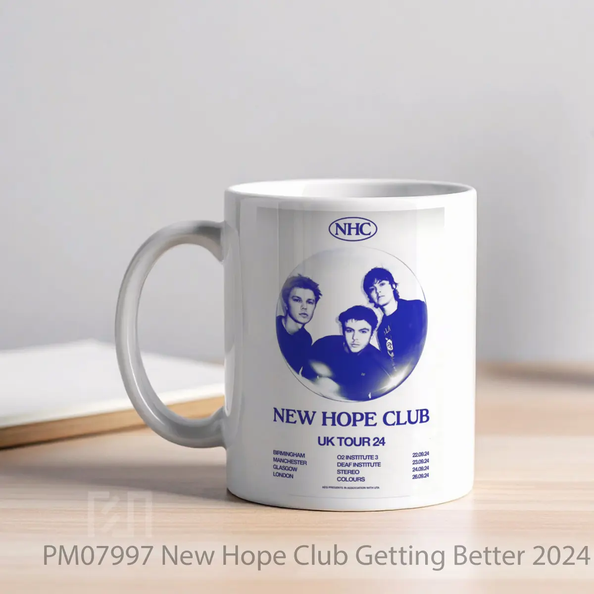 Mug New Hope Club Getting Better 2024 Uk Tour MPM07997 - All-side / Desain