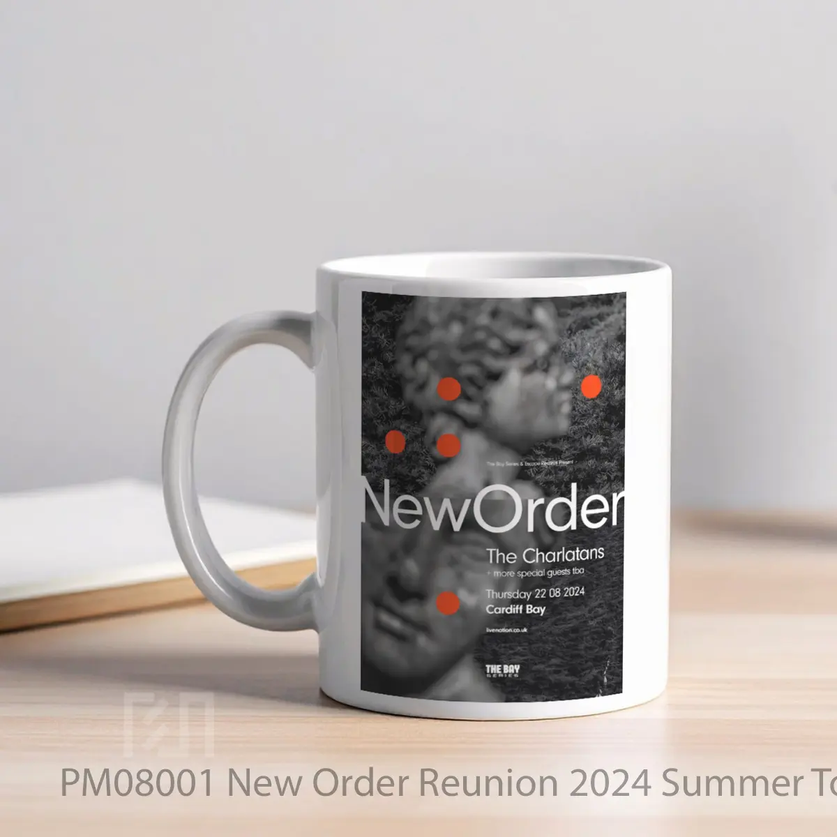 Mug New Order Reunion 2024 Summer Tour MPM08001 - All-side / Desain