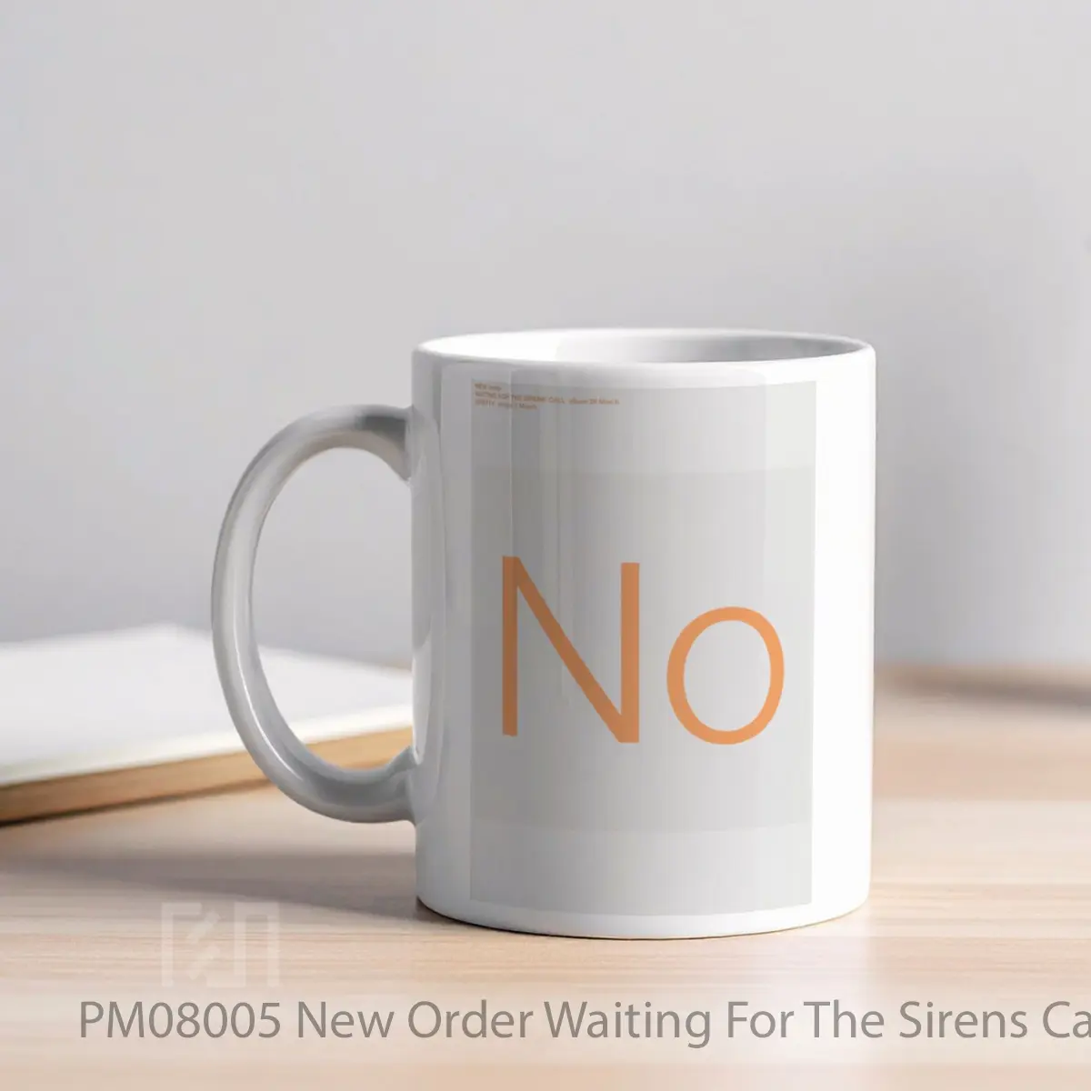 Mug New Order Waiting For The Sirens Call MPM08005 - All-side / Desain