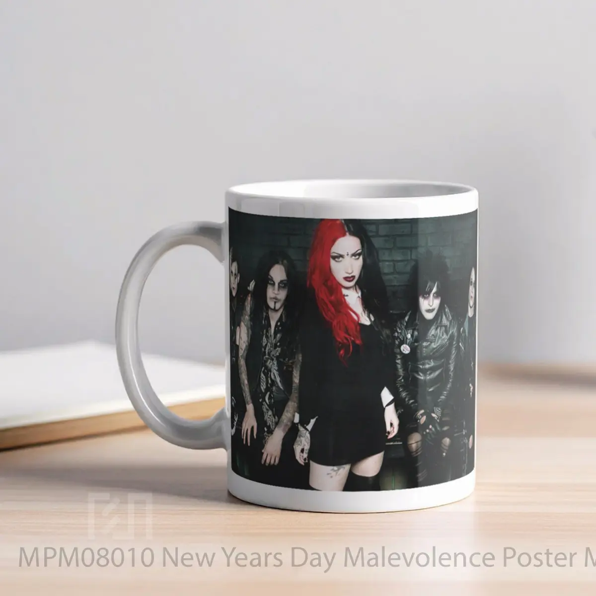 Mug New Years Day Malevolence MPM08010 - All-side / Desain
