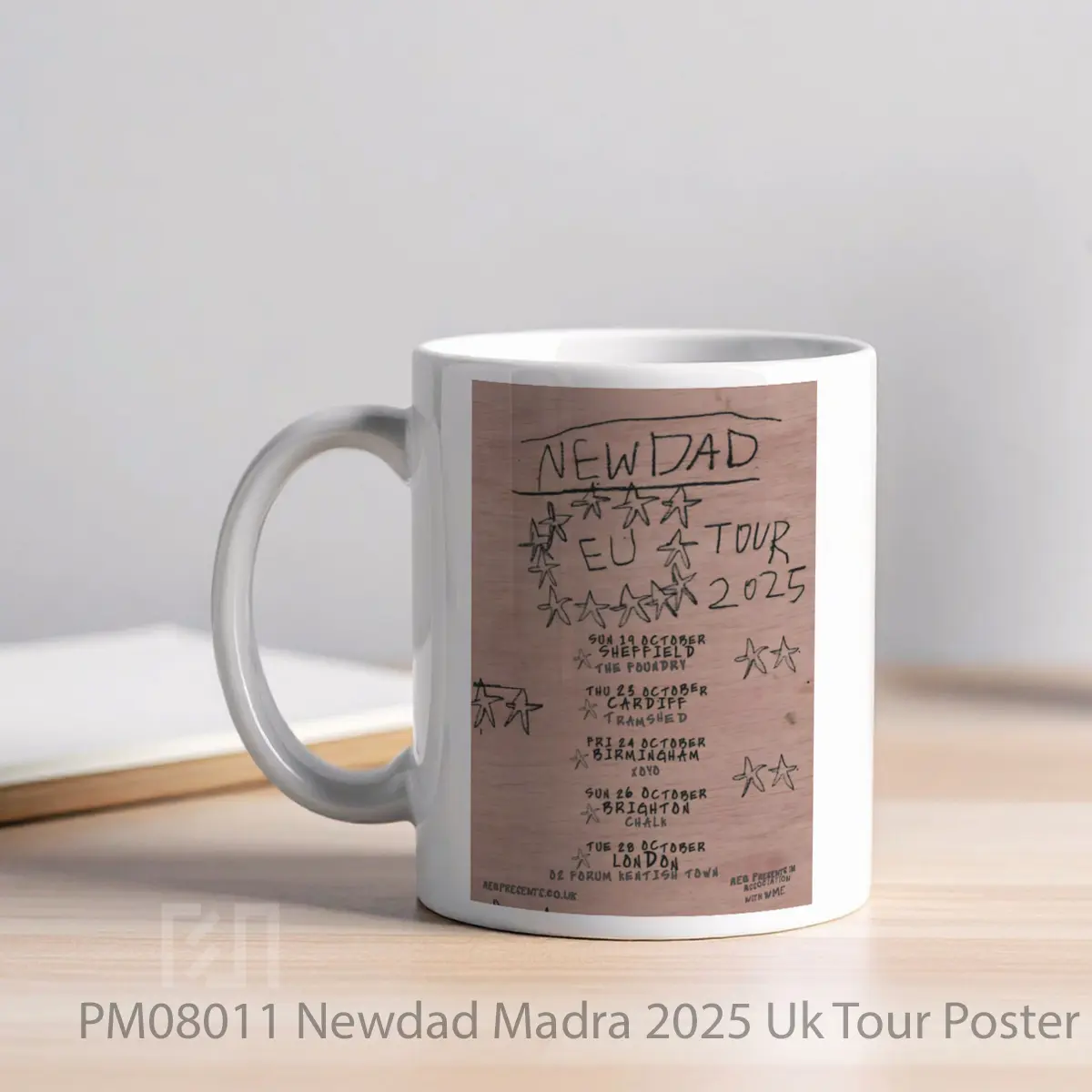 Mug Newdad Madra 2025 Uk Tour MPM08011 - All-side / Desain