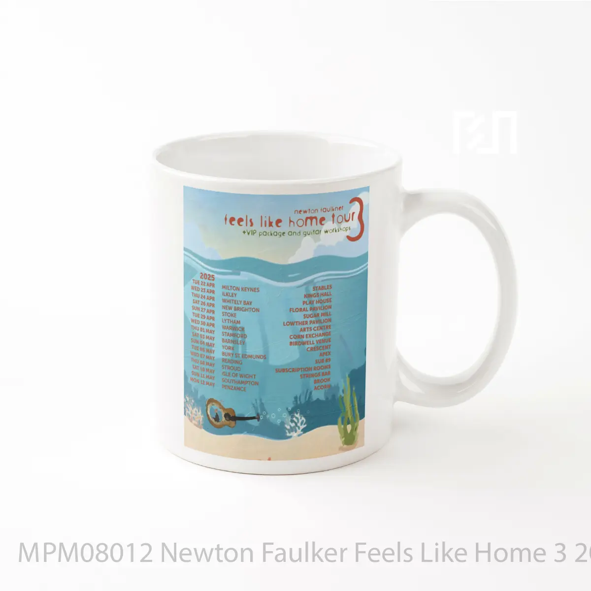 Mug Newton Faulker Feels Like Home 3 2025 Uk Tour Post MPM08012