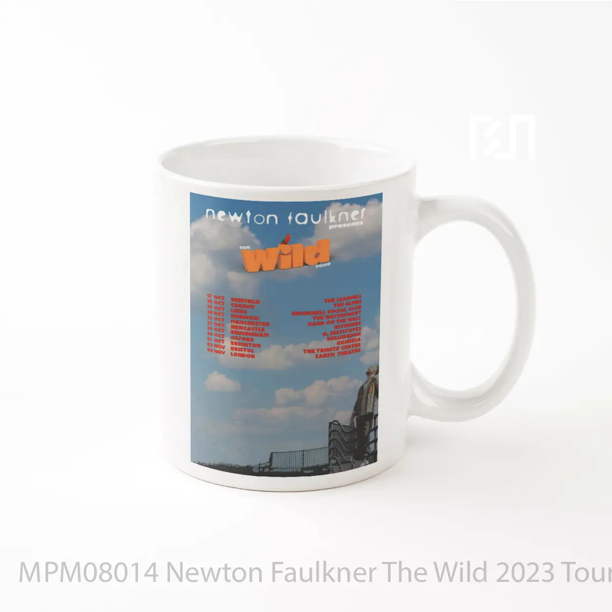 Mug Newton Faulkner The Wild 2023 Tour MPM08014