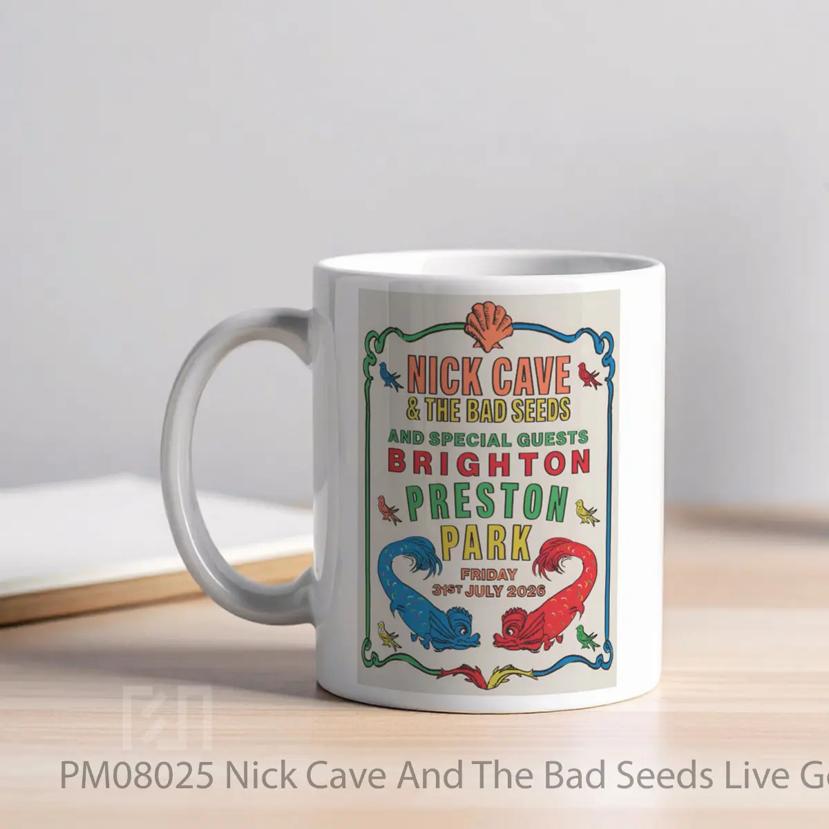 Mug Nick Cave And The Bad Seeds Live God Live Summer 2024 MPM08025 - All-side / Desain