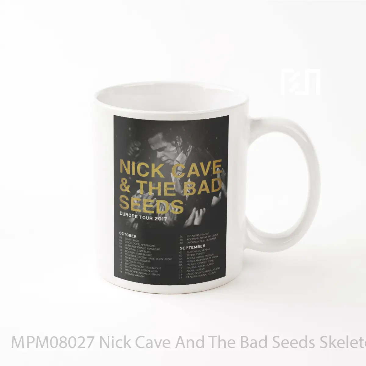 Mug Nick Cave And The Bad Seeds Skeleton Tree Europe Tour 2017 MPM08027