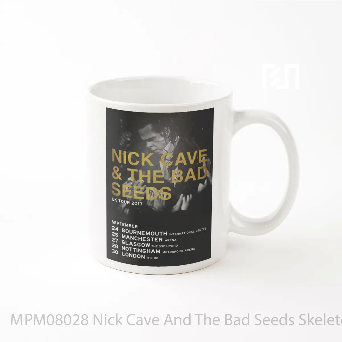Mug Nick Cave And The Bad Seeds Skeleton Tree Uk Arena Tour 2017 MPM08028