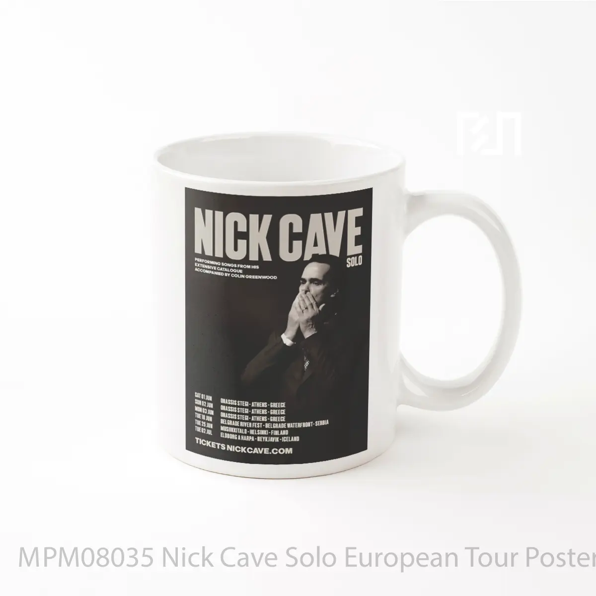 Mug Nick Cave Solo European Tour MPM08035