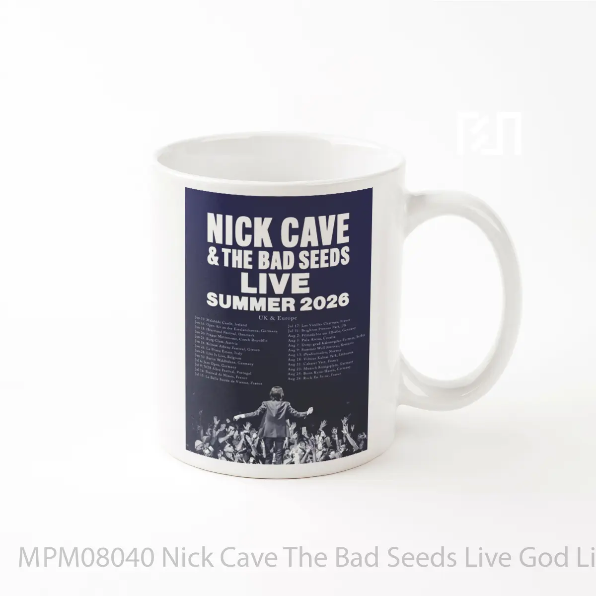 Mug Nick Cave The Bad Seeds Live God Live Summer 2026 MPM08040