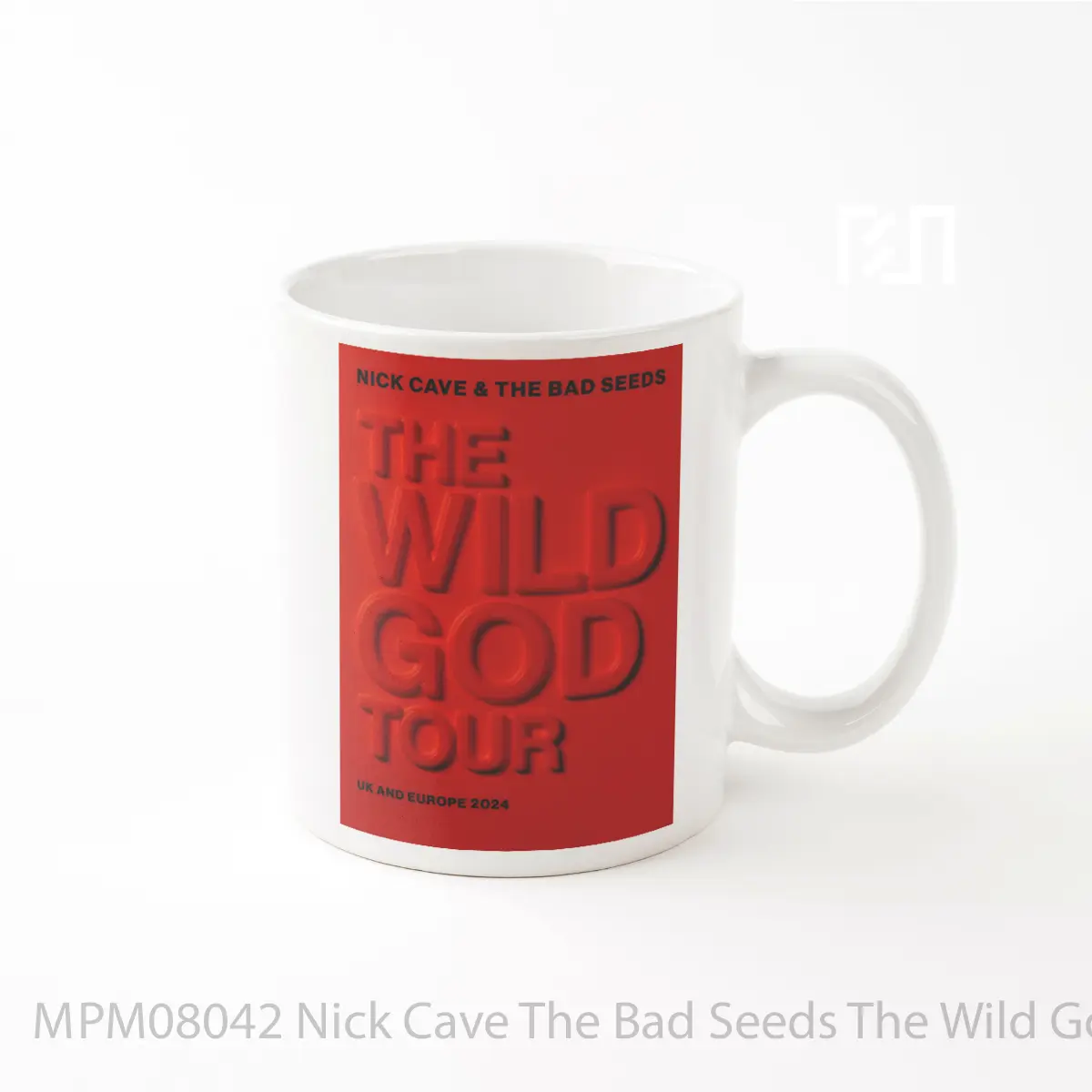Mug Nick Cave The Bad Seeds The Wild God 2024 Uk Europe Tour Variant 2 MPM08042