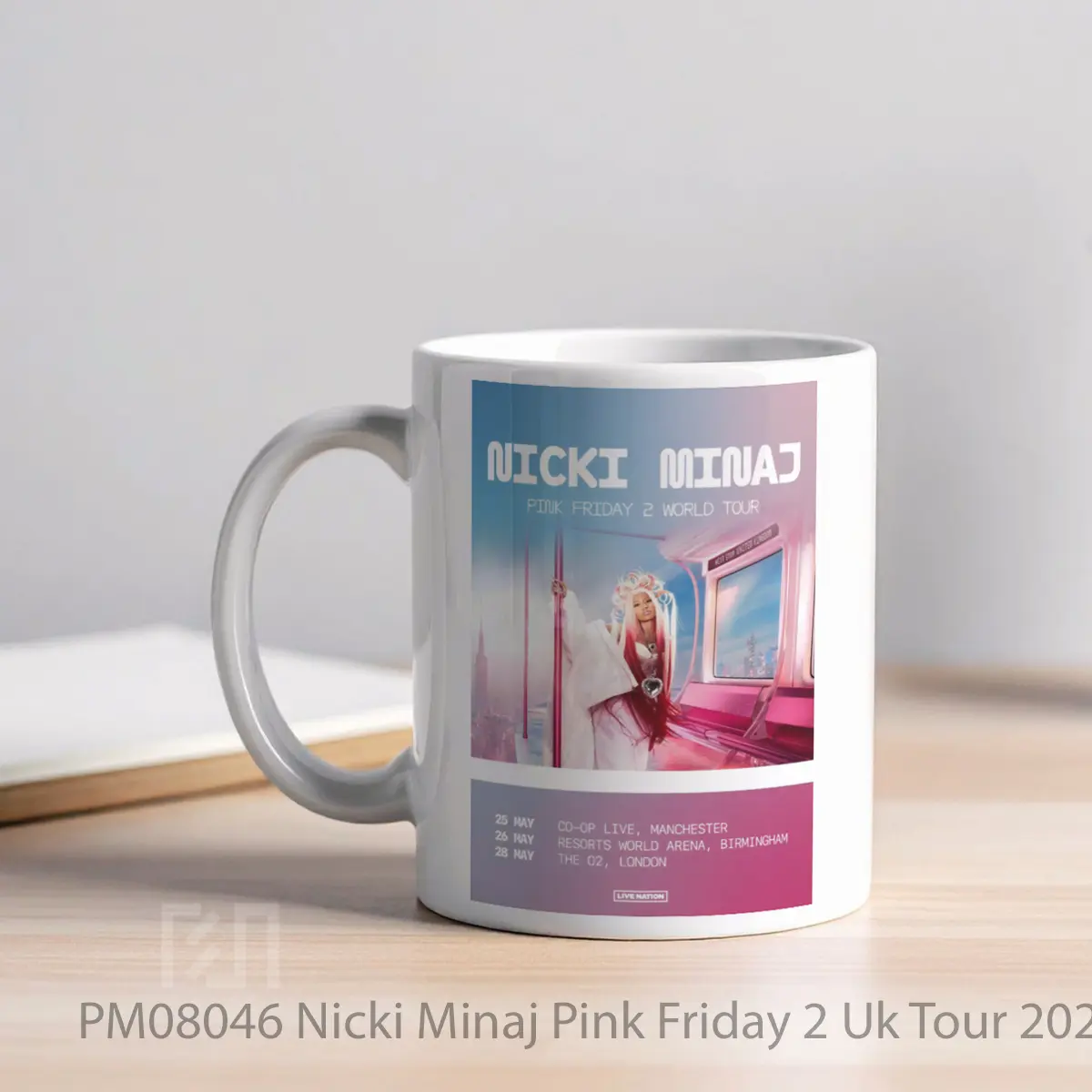 Mug Nicki Minaj Pink Friday 2 Uk Tour 2024 MPM08046 - All-side / Desain
