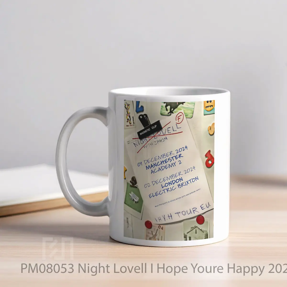 Mug Night Lovell I Hope Youre Happy 2024 Uk Tour MPM08053 - All-side / Desain