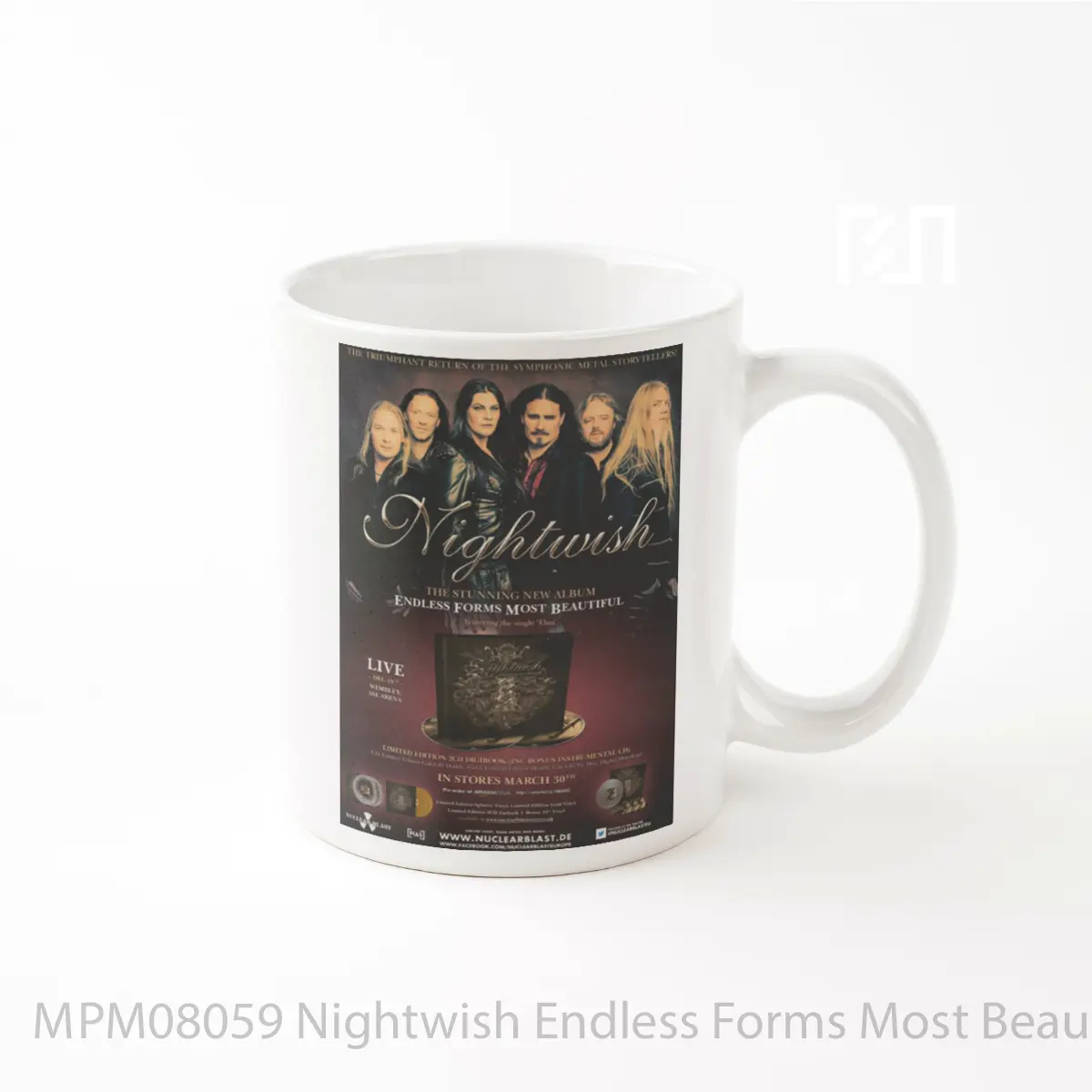 Mug Nightwish Endless Forms Most Beautiful MPM08059