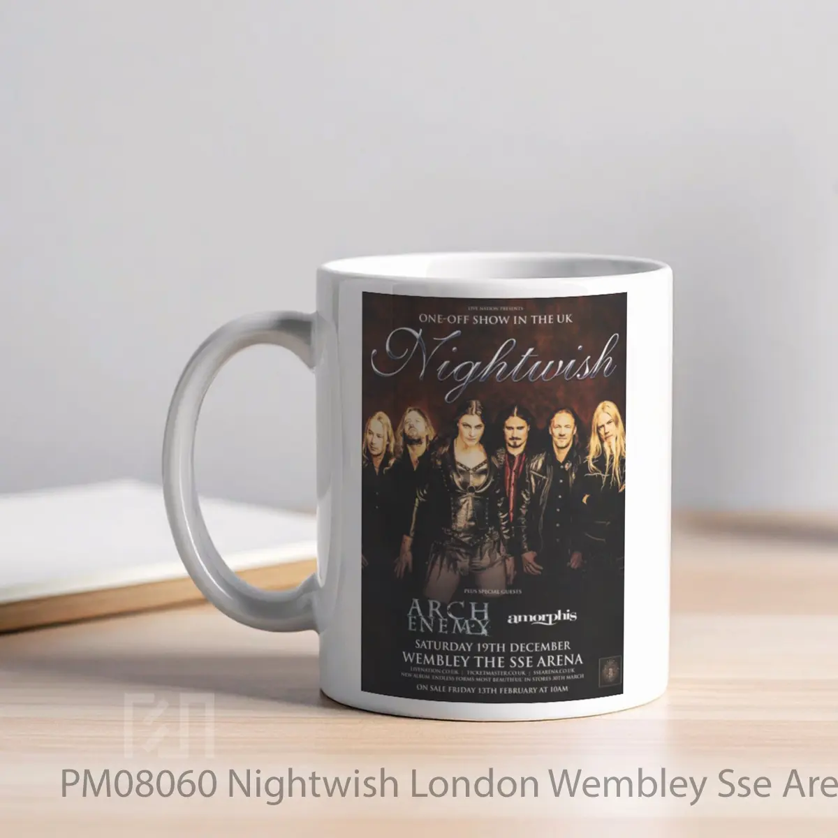 Mug Nightwish London Wembley Sse Arena 2015 Print MPM08060 - All-side / Desain