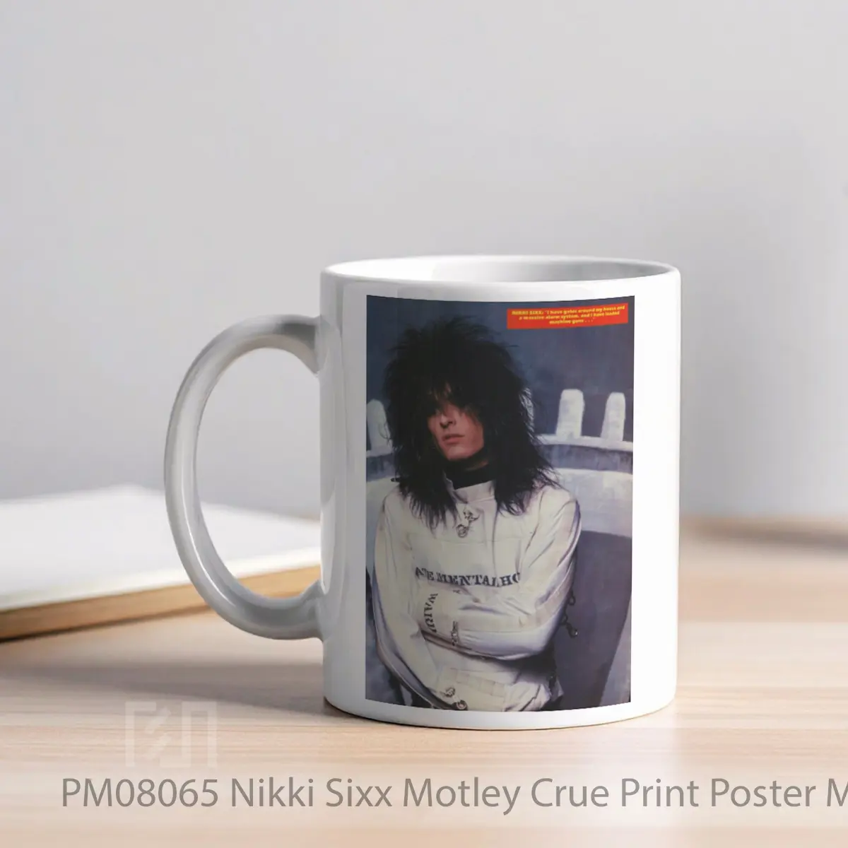 Mug Nikki Sixx Motley Crue Print MPM08065 - All-side / Desain
