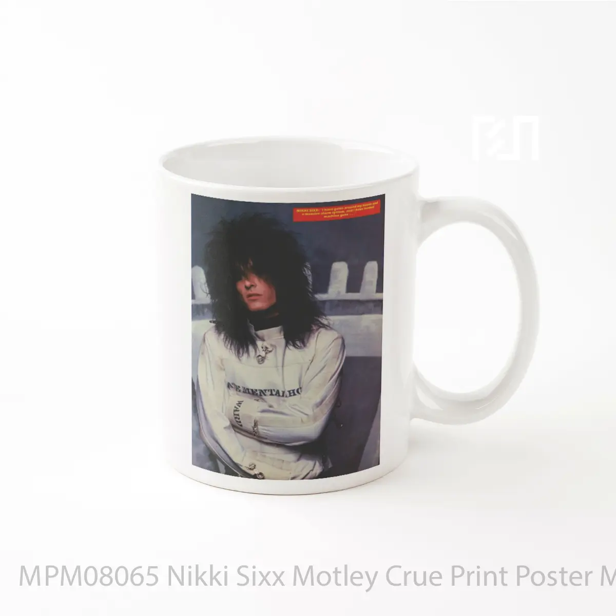 Mug Nikki Sixx Motley Crue Print MPM08065