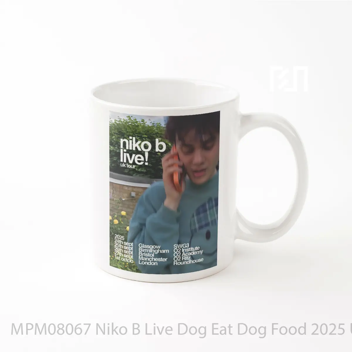 Mug Niko B Live Dog Eat Dog Food 2025 Uk Tour MPM08067
