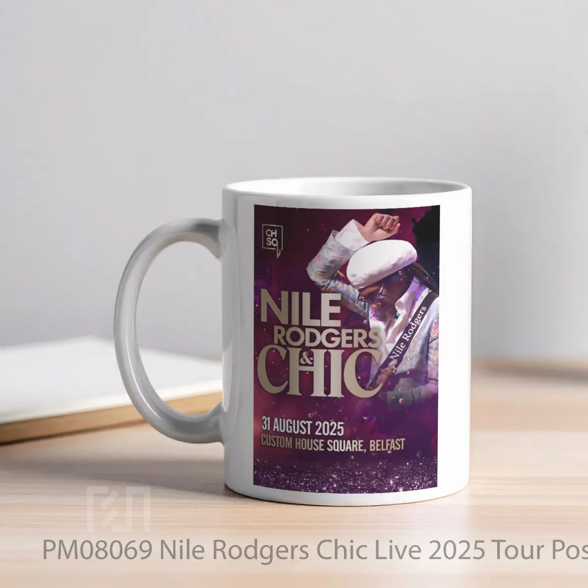 Mug Nile Rodgers Chic Live 2025 Tour MPM08069 - All-side / Desain