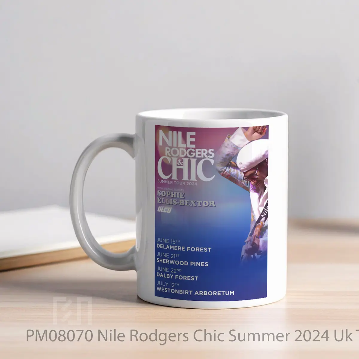 Mug Nile Rodgers Chic Summer 2024 Uk Tour MPM08070 - All-side / Desain