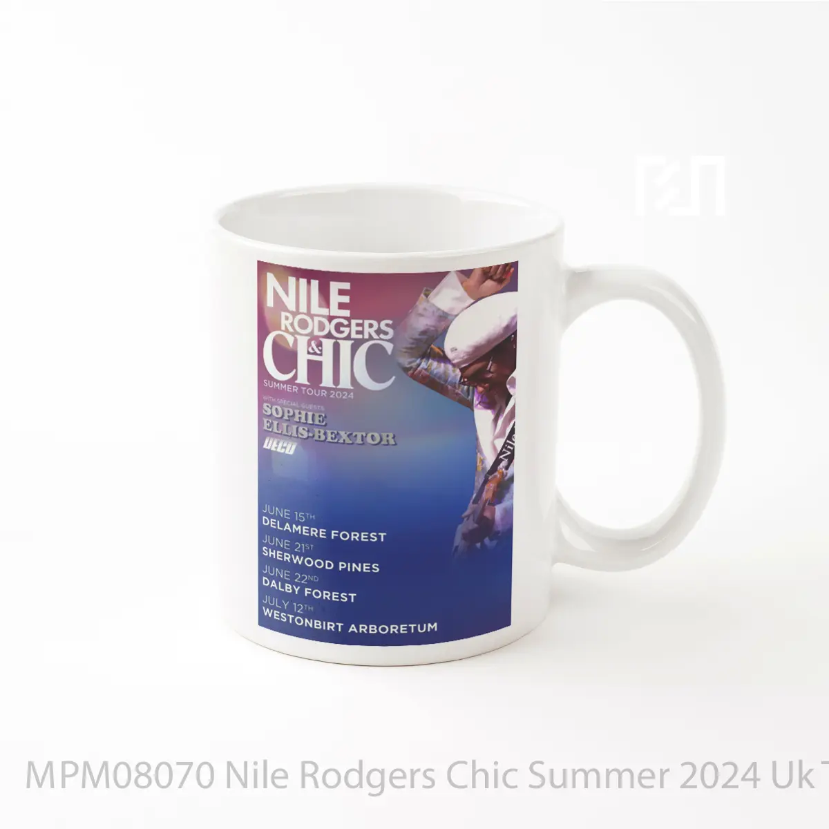Mug Nile Rodgers Chic Summer 2024 Uk Tour MPM08070