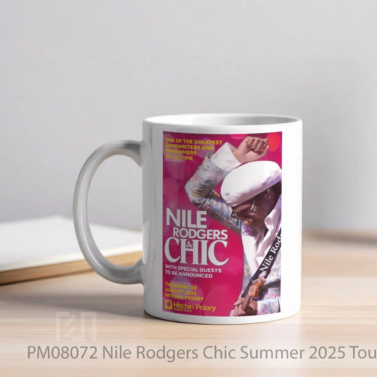 Mug Nile Rodgers Chic Summer 2025 Tour MPM08072 - All-side / Desain