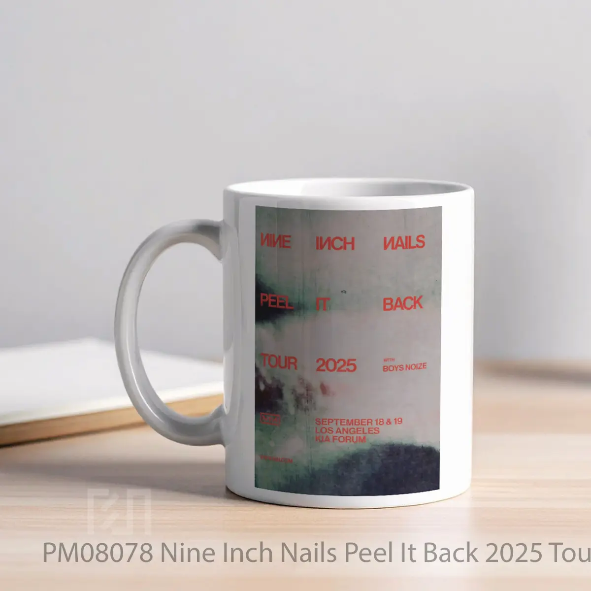Mug Nine Inch Nails Peel It Back 2025 Tour MPM08078 - All-side / Desain