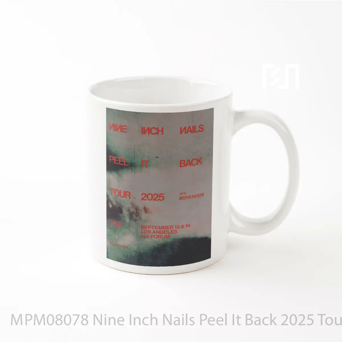 Mug Nine Inch Nails Peel It Back 2025 Tour MPM08078