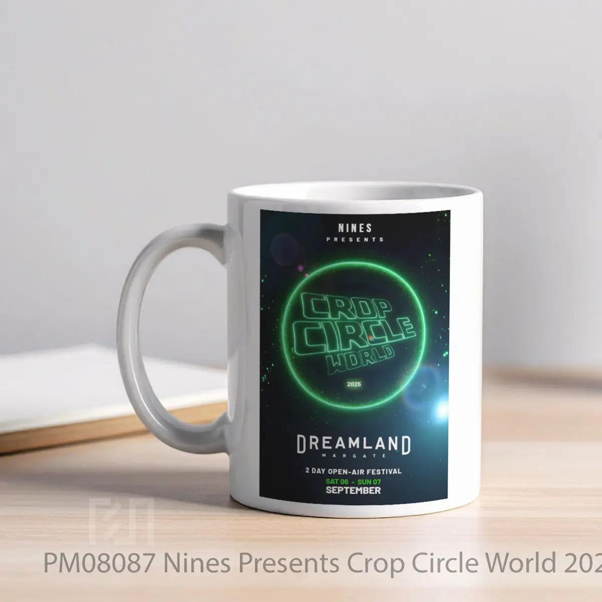 Mug Nines Presents Crop Circle World 2025 Tour MPM08087 - All-side / Desain
