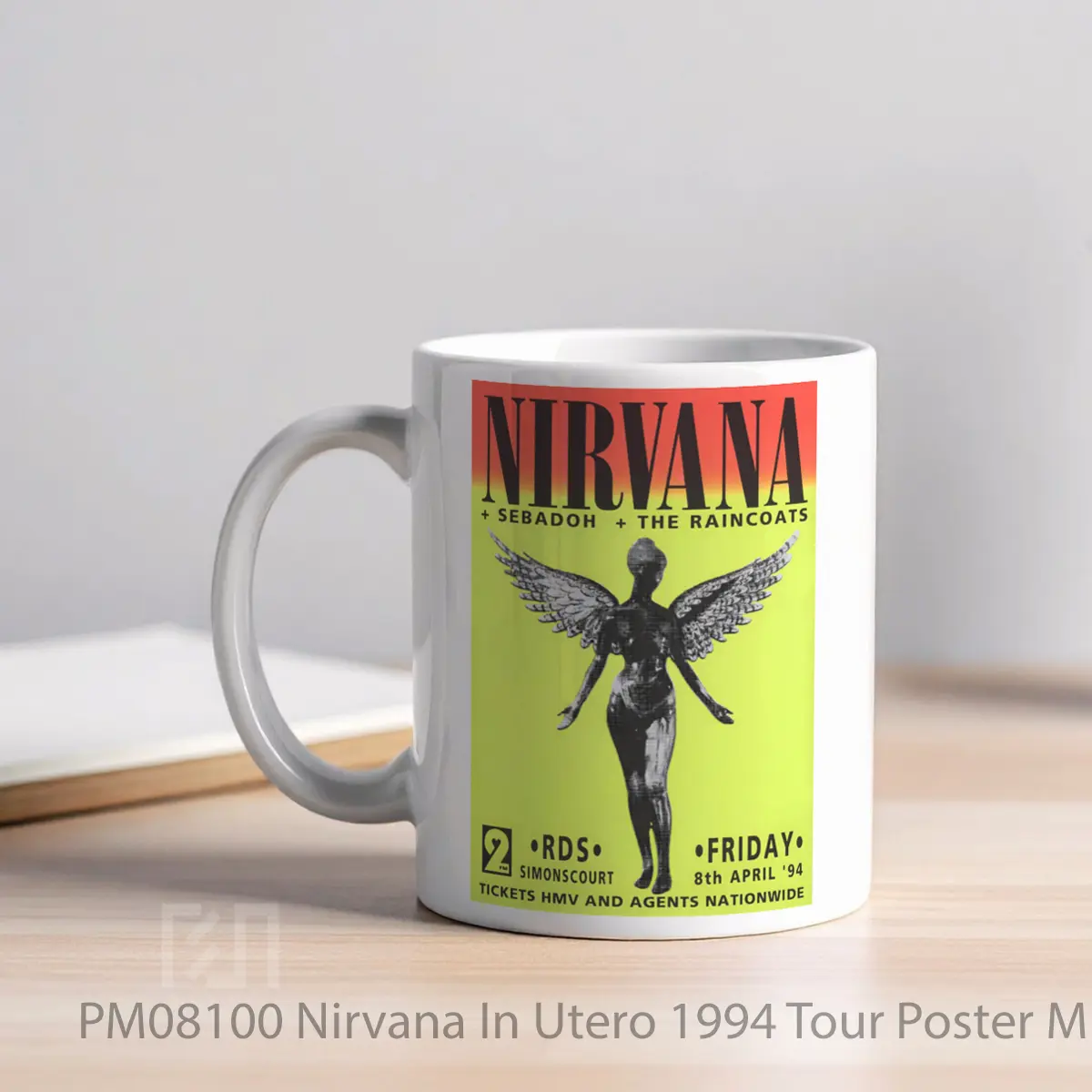 Mug Nirvana In Utero 1994 Tour MPM08100 - All-side / Desain