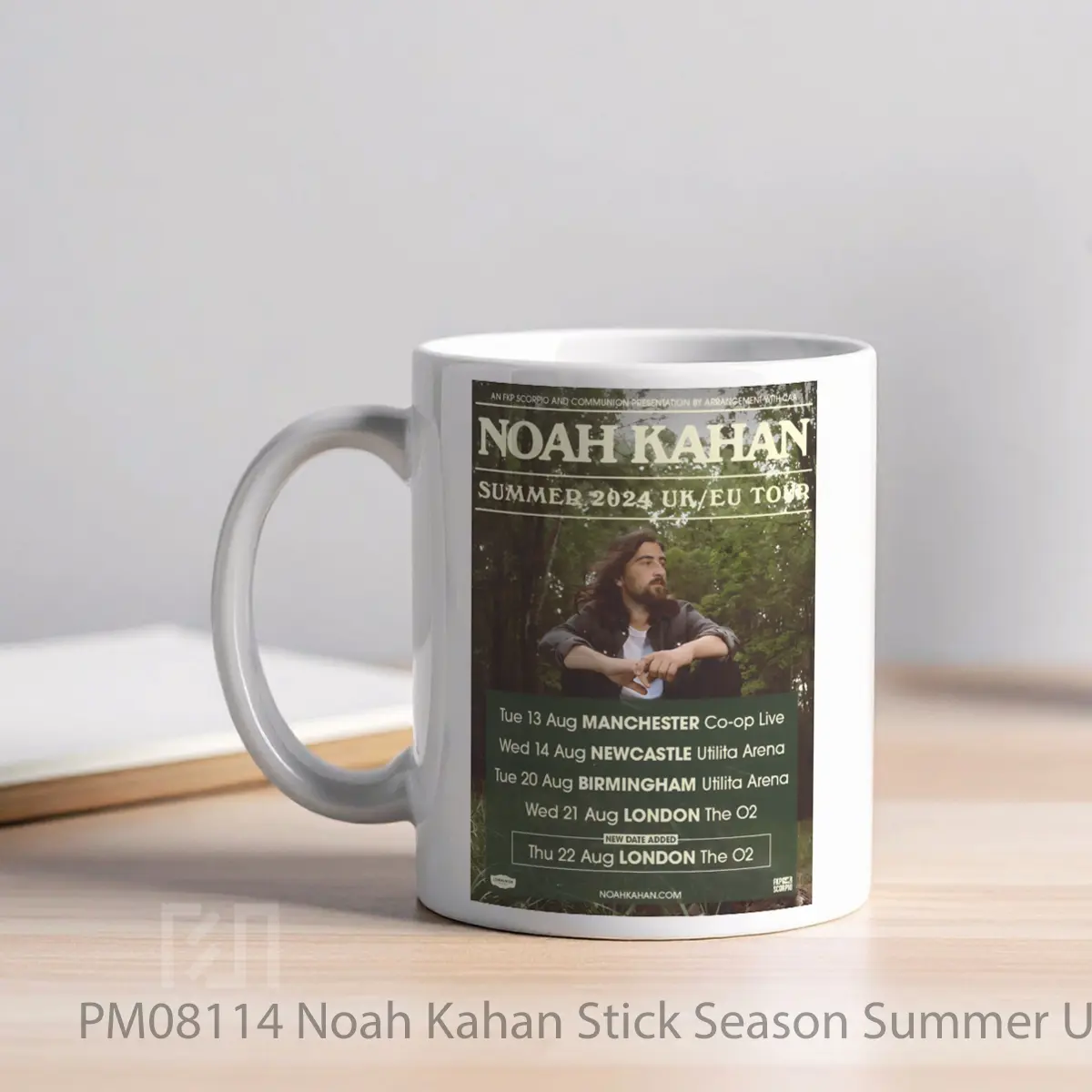 Mug Noah Kahan Stick Season Summer Uk Eu Tour 2024 MPM08114 - All-side / Desain