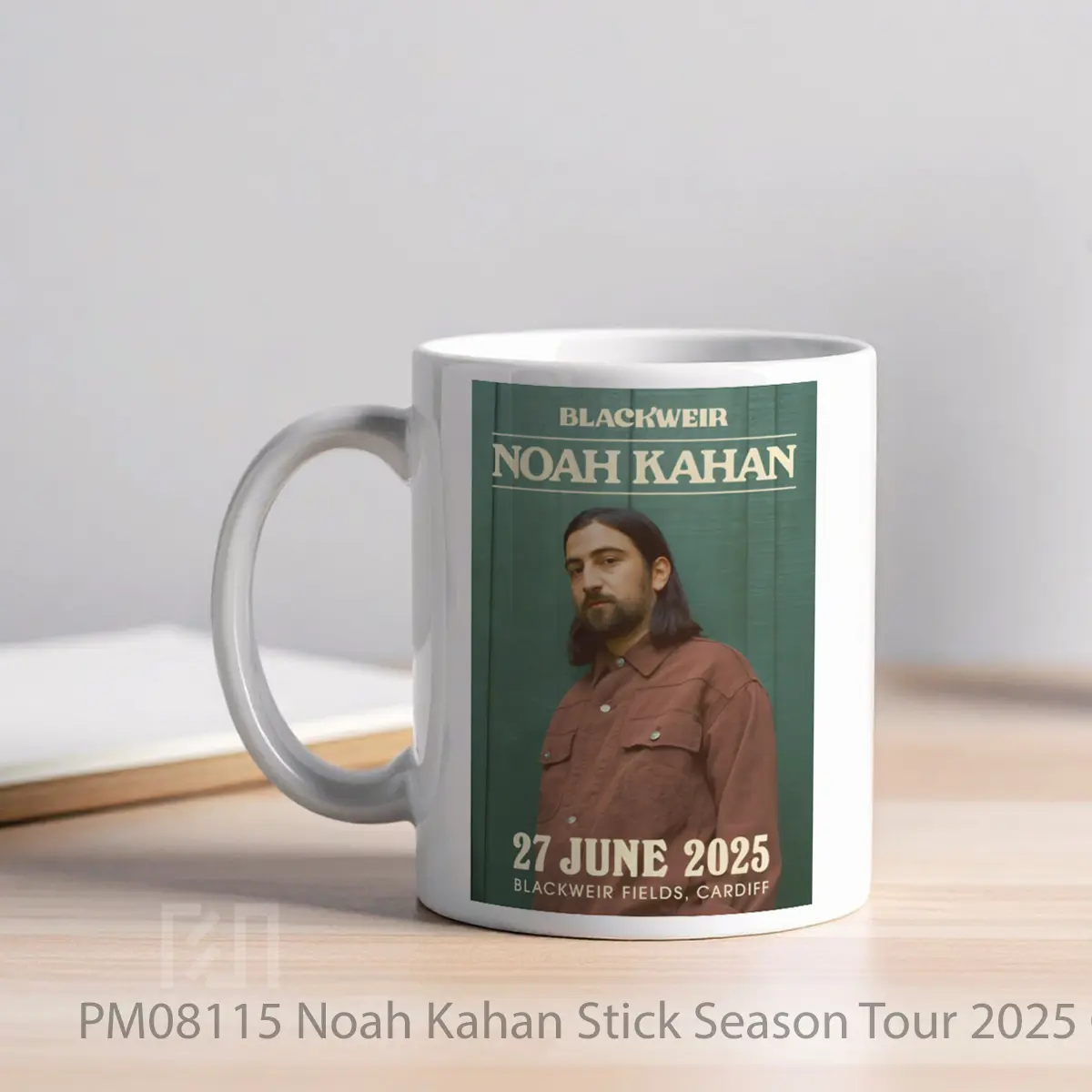Mug Noah Kahan Stick Season Tour 2025 Cardiff Blackweir Fields MPM08115 - All-side / Desain