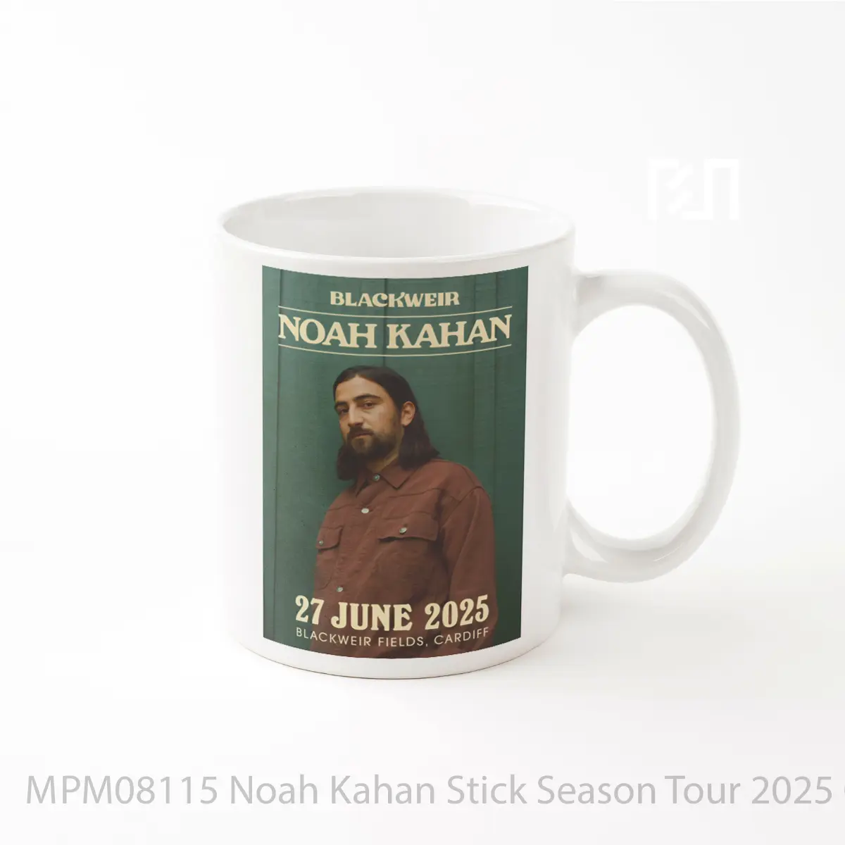 Mug Noah Kahan Stick Season Tour 2025 Cardiff Blackweir Fields MPM08115