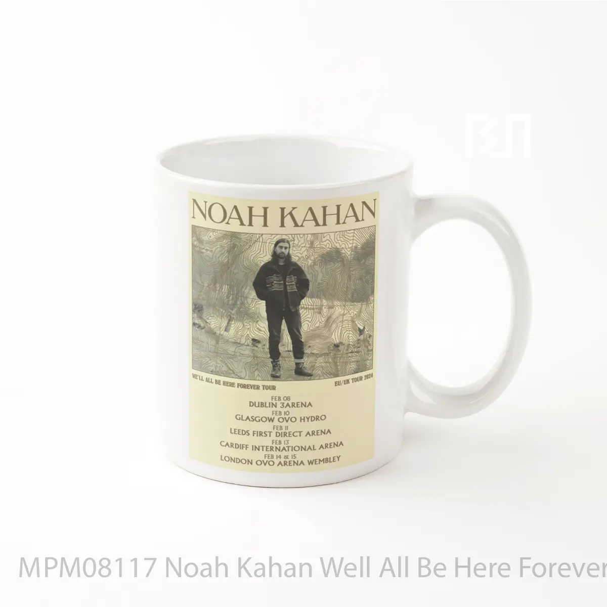 Mug Noah Kahan Well All Be Here Forever Uk And Eu Tour 2024 MPM08117