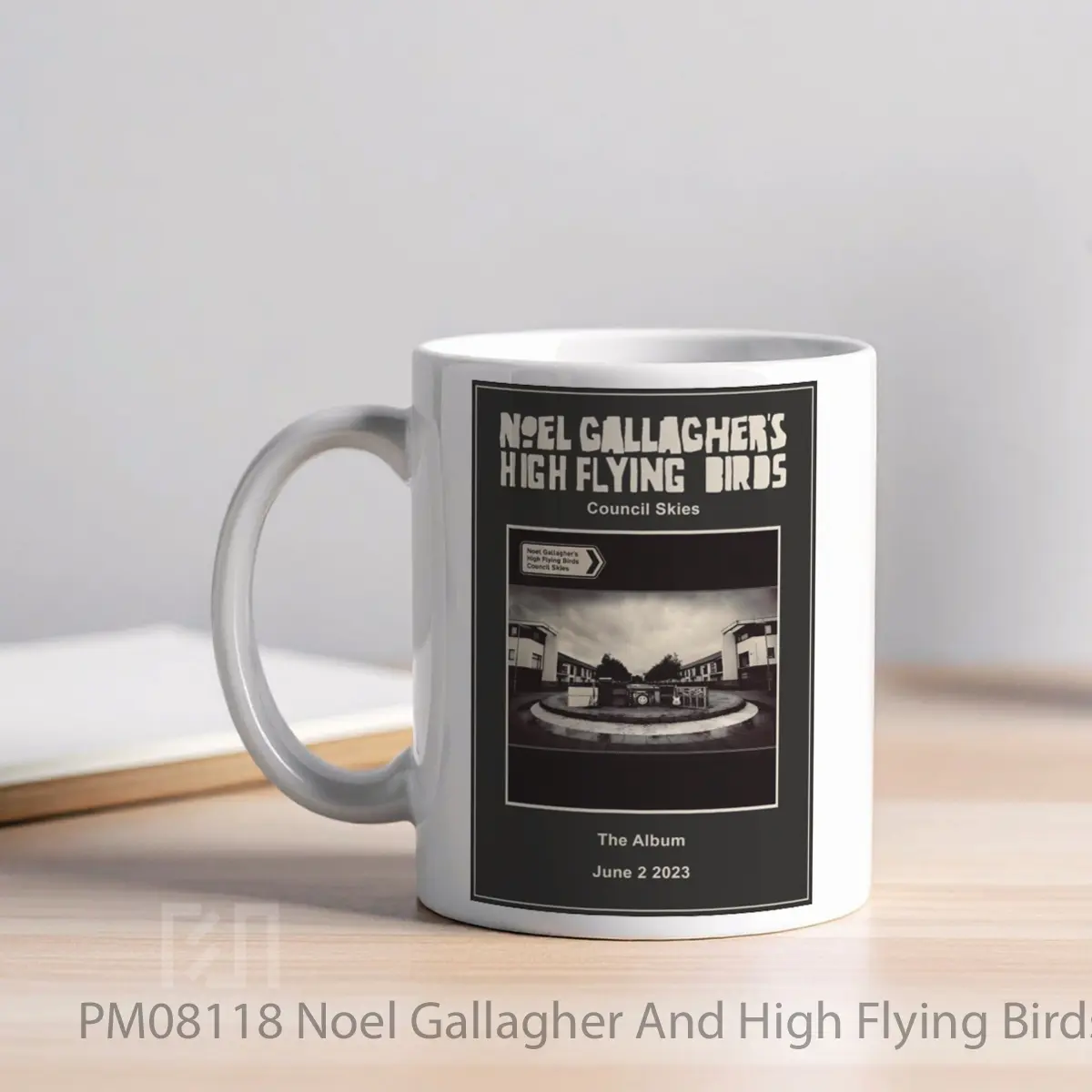Mug Noel Gallagher And High Flying Birds Council Skies Tour 2023 MPM08118 - All-side / Desain