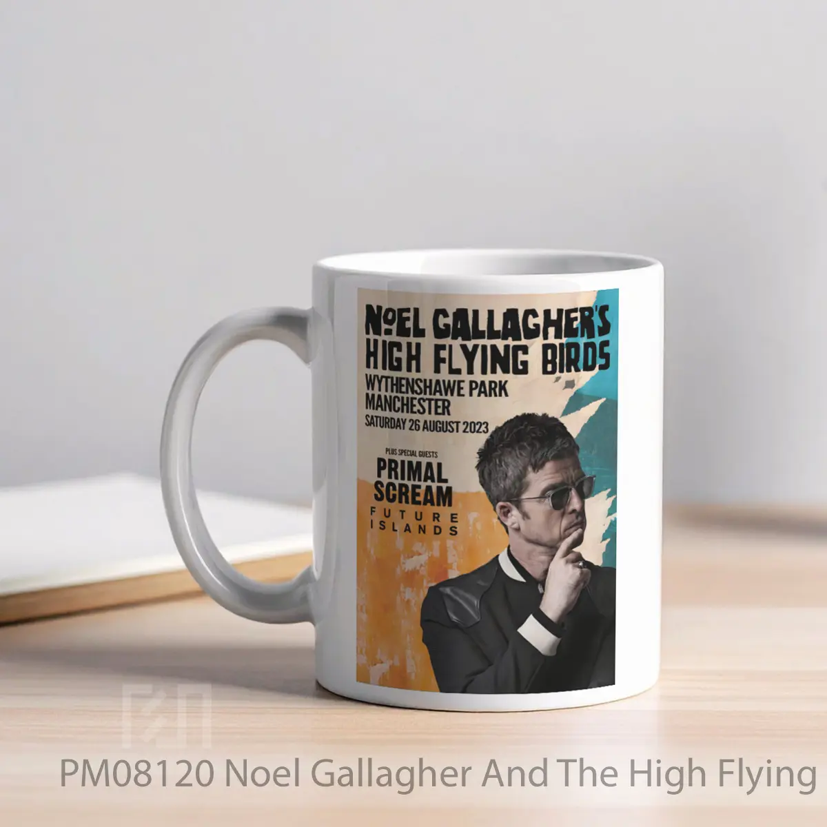 Mug Noel Gallagher And The High Flying Birds Wythenshawe Park Manchester MPM08120 - All-side / Desain